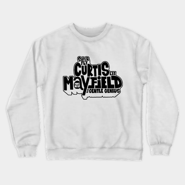 Curtis Mayfield - People get Ready Crewneck Sweatshirt by Boogosh